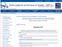 Tablet Screenshot of cqff.com